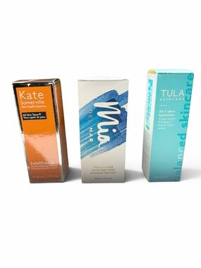 Deluxe Skincare Bundle: Kate Somerville ExfoliKate + Tula + Mia Del Mar
